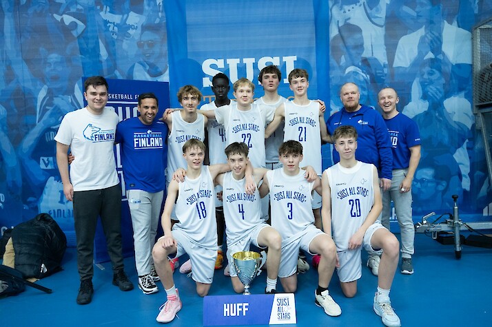 Poikien SUSI All Stars Cup -mestari 2025: Team Huff