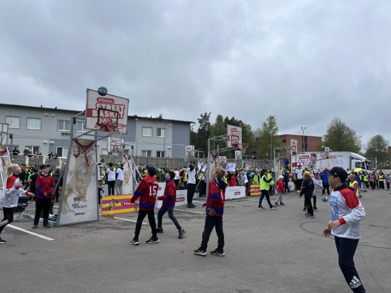 Pirkka Street Basket rantautui Raumalle
