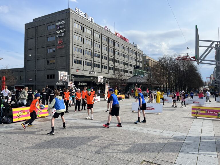 Pirkka Street Basket -kiertue pitkästä aikaa Vaasassa