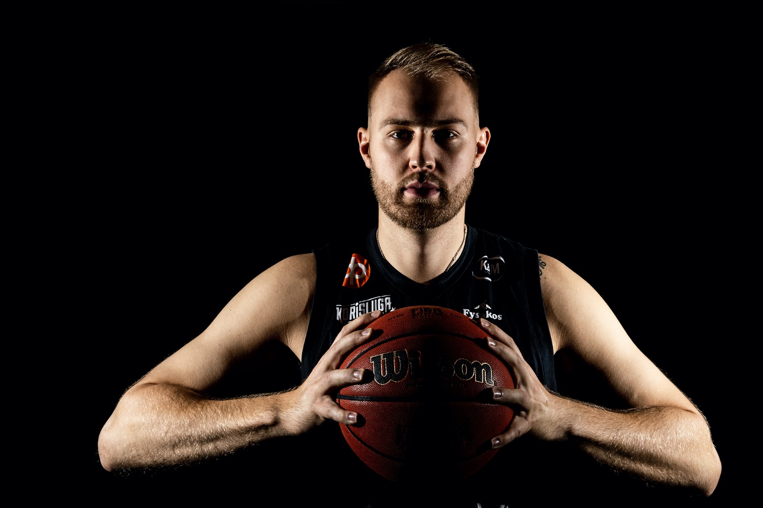 Lahti Basketballin Henri Ventoniemi tilastoi runkosarjassa 11,2 pistettä ja 6,2 levypalloa ottelua kohden. Kuva: Ville Vuorinen/Korisliiga