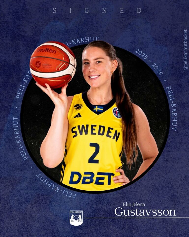 Ruotsin maajoukkuepelaaja Elin Gustavsson Peli-Karhuihin