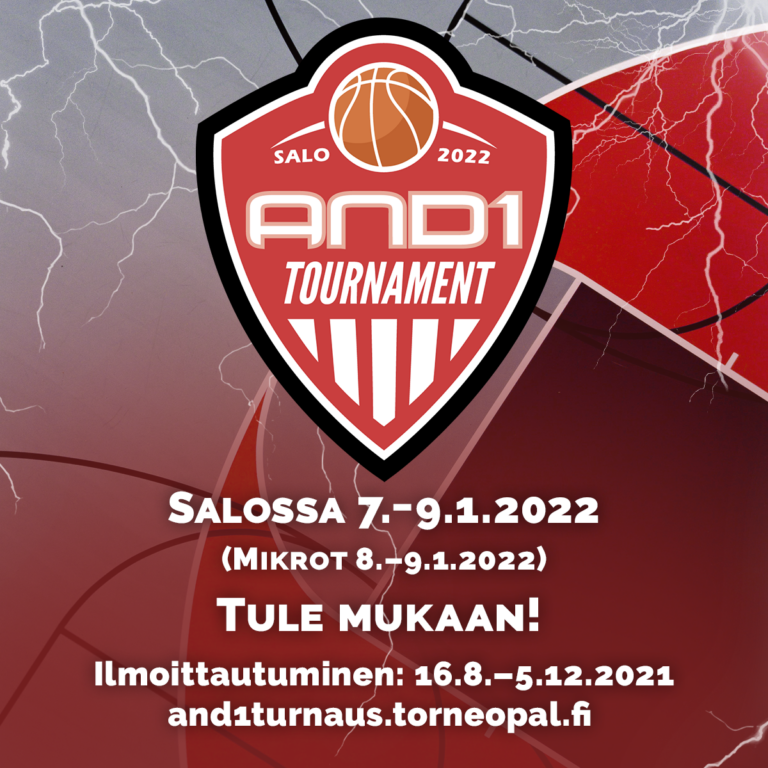 AND1-turnaus 7.1-9.1.2022