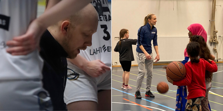 Satu Halla ja Tom Cooman sopimukseen Lahti Basketball Junioreiden kanssa
