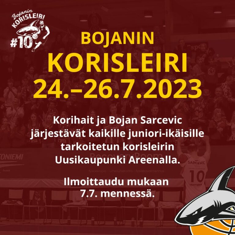 Bojanin korisleiri Uudessakaupungissa 24.–26.7.2023
