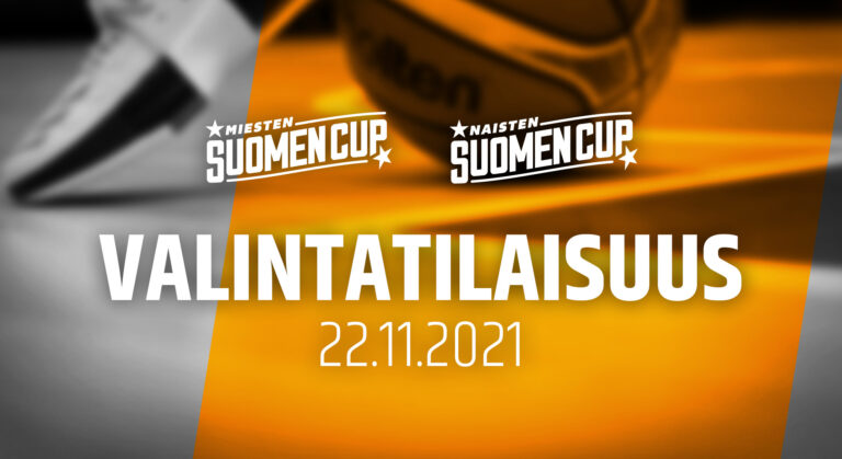 Suomen Cupin valintatilaisuus tänään suorana YouTubessa klo 13