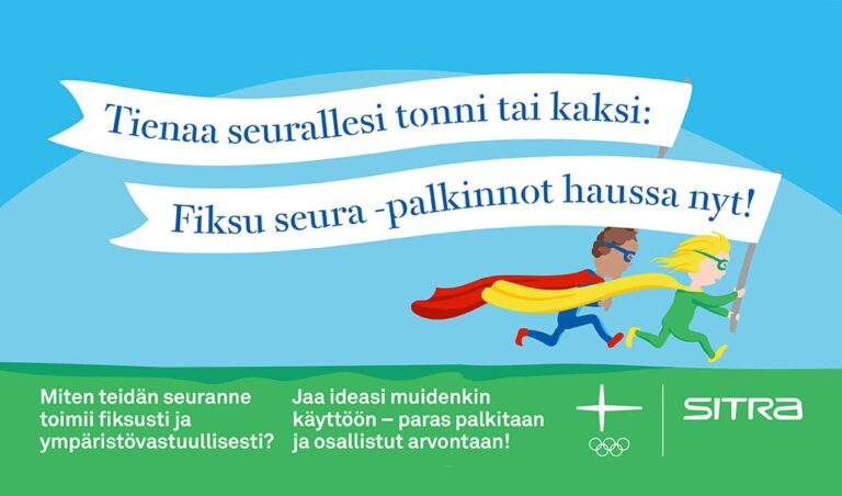 Seurauutisia #21: Onko seuranne palkinnon arvoinen? – Hae Tähtiseura ja Fiksu seura -palkintoja