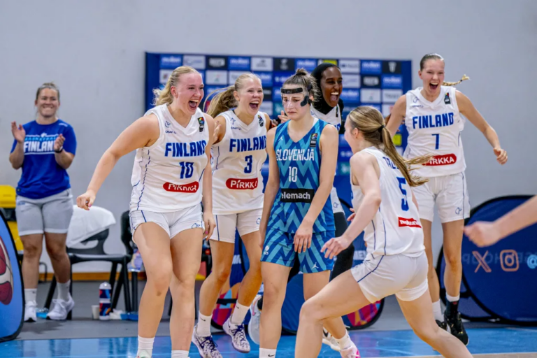 Sudenpennut kahdeksan parhaan joukossa EM-kisoissa! Tyttöjen U18-maajoukkue päihitti Slovenian
