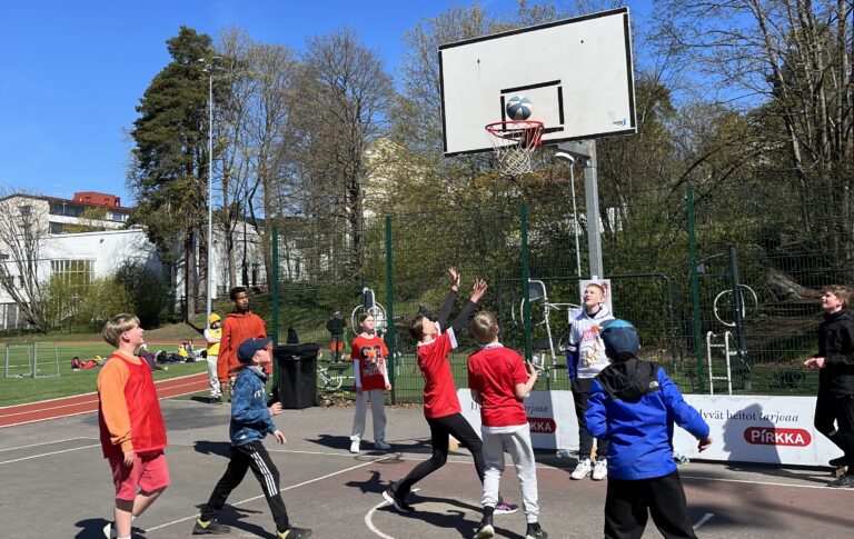 Huikea Pirkka Street Basket -tapahtuma Helsingissä