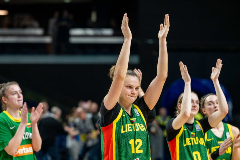 Liettua nousi 11 pisteen takaa voittoon Belgiaa vastaan
