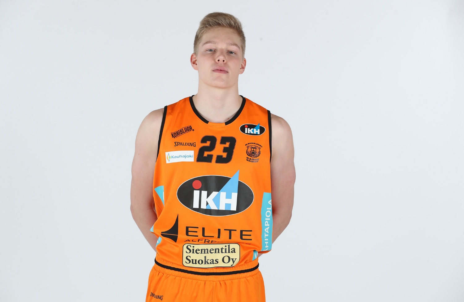 Tuleva kausi on Joona Hakamaalle kolmas miesten Korisliiga-joukkueessa. Kuva: Ville Vuorinen/Korisliiga