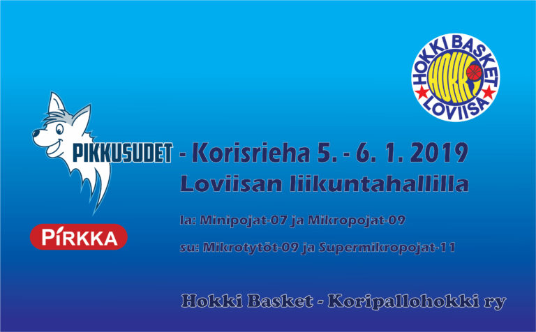 Pikkusudet-korisrieha Loviisassa 5. ja 6.1.2019