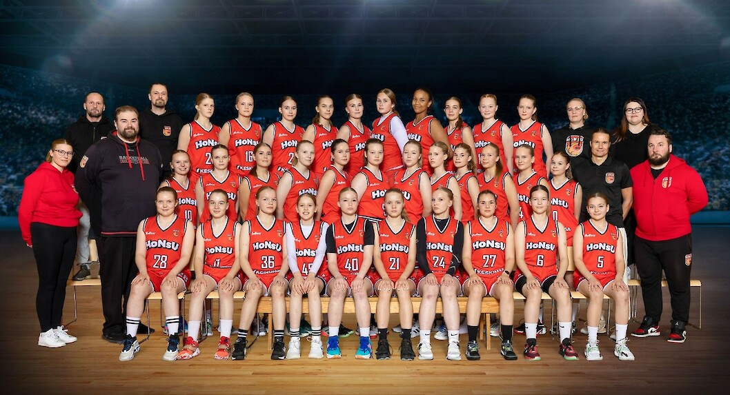 HoNsU:n U16-15 tyttöjen joukkue