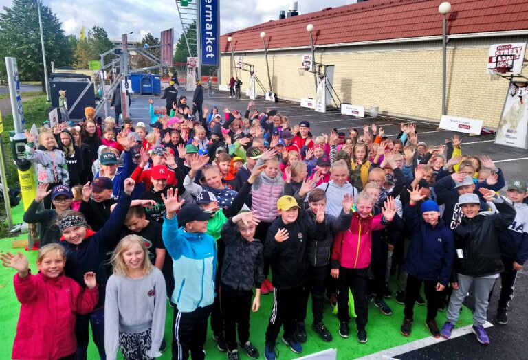 Pirkka Street Basket tarjosi liikunnan iloa Laitilassa