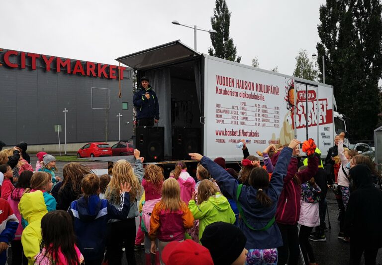 Katukorista ja tanssimuuveja – Pirkka Street Basket Äänekoskella