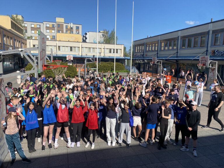 Tänään Pirkka Street Basket-kiertue Vantaalla