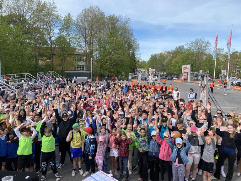 Hieno Pirkka Street Basket tapahtuma Turussa