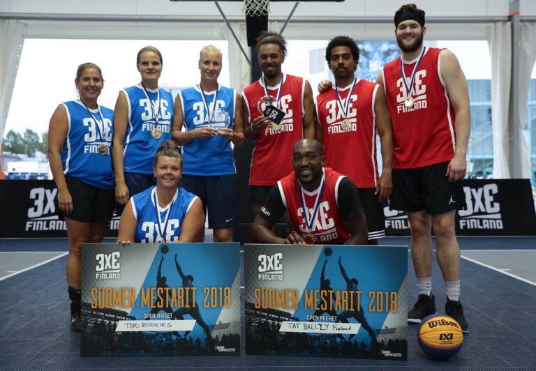 ToPo Rookies ja TAT Ballzy Finland ensimmäiset 3×3 Suomen mestarit
