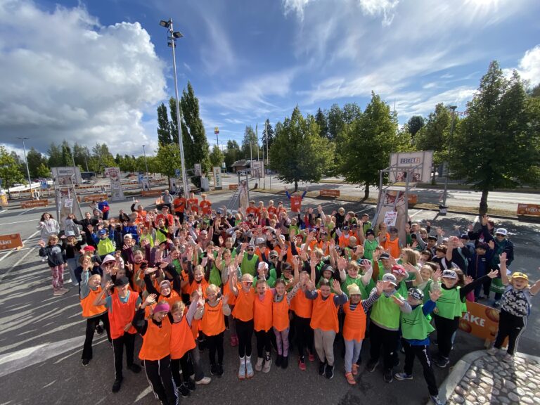 Loistava Pirkka Street Basket -tapahtuma Mikkelissä