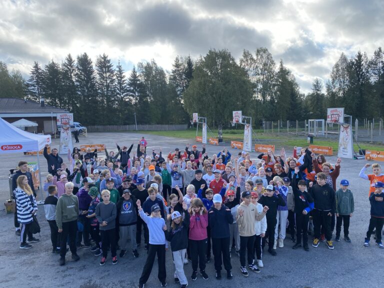 Mahtava Pirkka Street Basket -tapahtuma Vimpelissä
