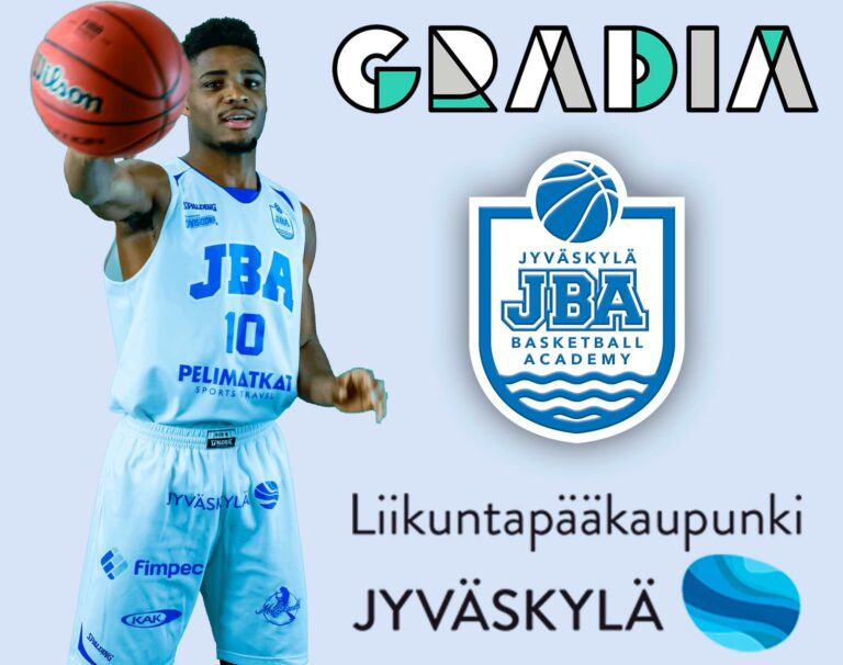 JBA:n ja Gradian yhteistyö mahdollistaa pelaajapolun huipulle
