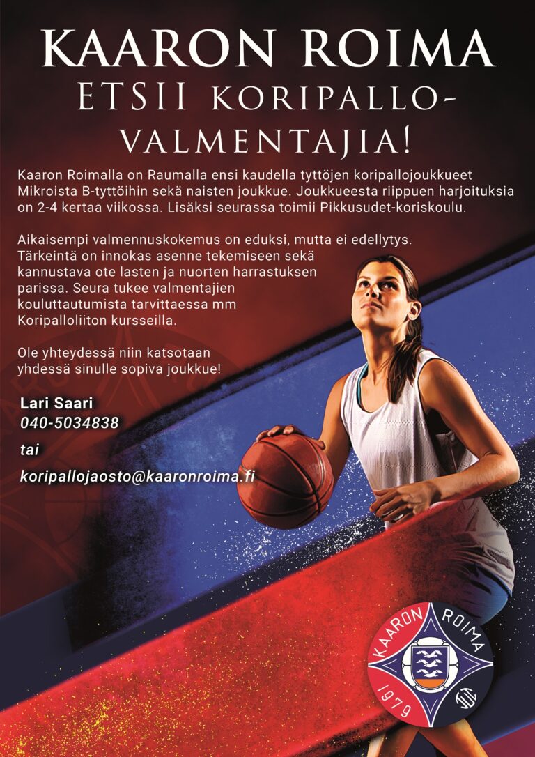 Kaaron Roima etsii valmentajia