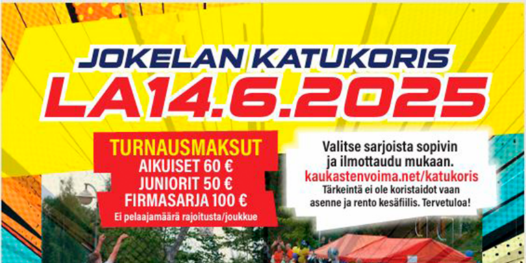Jokelan katukoris järjestetään 14.6.