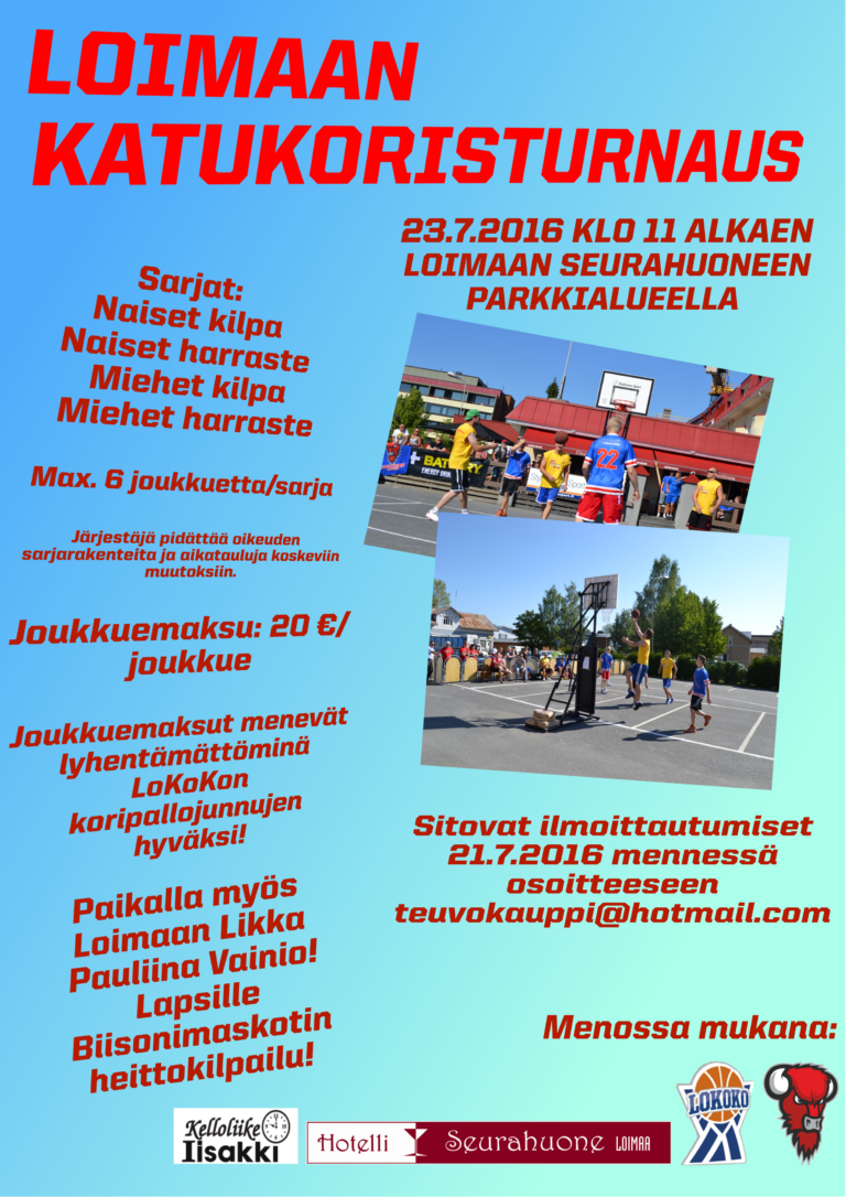 Loimaan Katukoristurnaus 23.7.