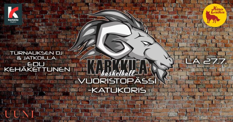 Vuoristopässi-katukoris – kesän rennoin koristurnaus Karkkilassa