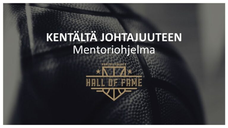 Koripalloilijoille suunnattu suosittu mentoriohjelma jatkuu