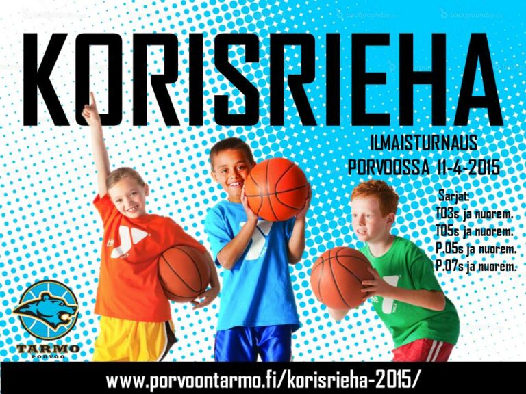 Pikkususi koripallorieha Porvoossa 11.4.2015