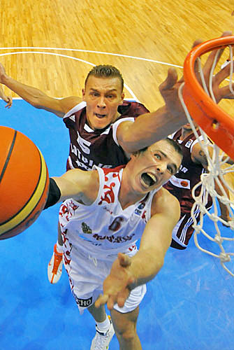 NBA-jätti Biedrins nimettiin Suomen vieraaksi saapuvan Latvian miehistöön