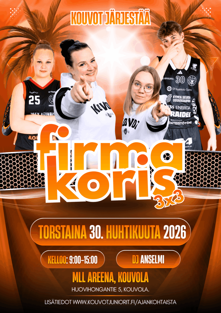 FIRMAKORIS 3×3 Kouvolassa 30.4.2026!