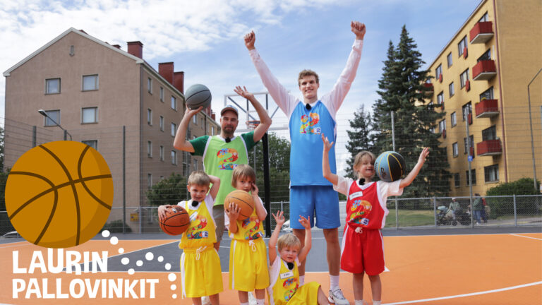 Lauri Markkanen Pikku Kakkosen kummiksi – Laurin pallovinkit kannustaa lapsia liikkumaan
