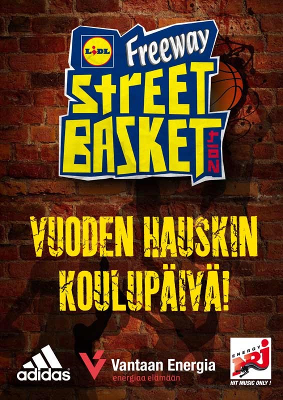 Heinolan, Hyvinkään ja Keravan menestystapahtumat käynnistivät Lidl Freeway Street Basket –kiertueen