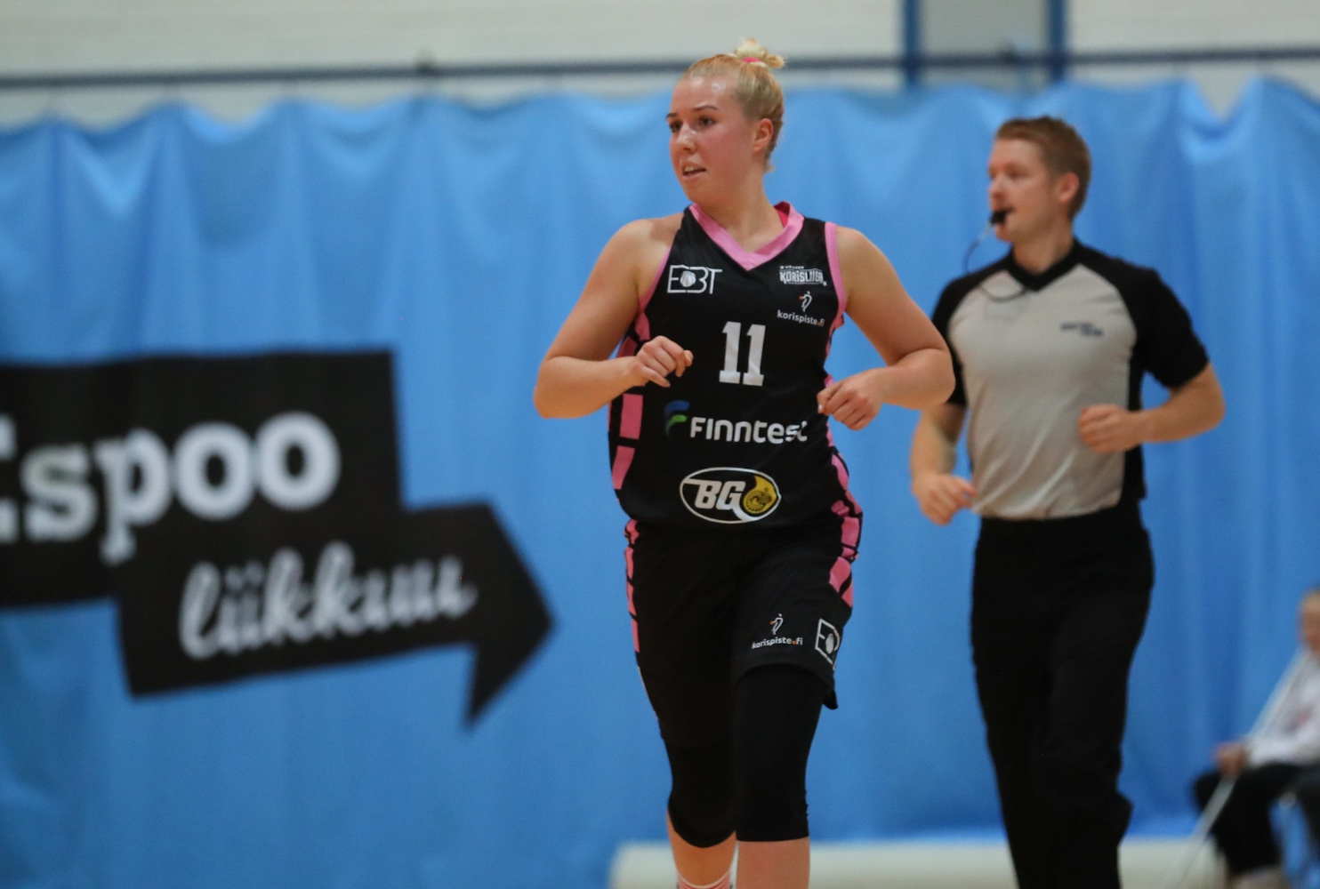 24-vuotias Lotta Hämäläinen on Lappeenrannan Catzin kasvatti. Kuva: Ville Vuorinen/Naisten Korisliiga