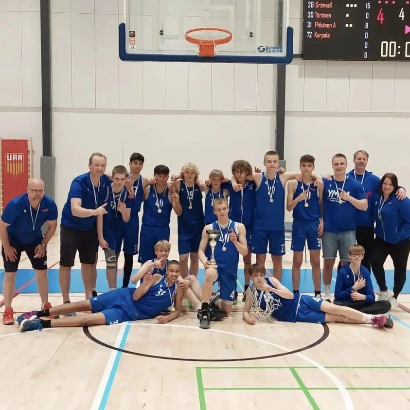 Turun NMKY:n mestaruusjoukkue.