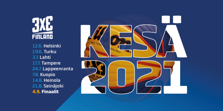 3×3-koriksen SM-kiertue käynnistyy, finaali Mall of Triplassa – mukana uusia kiertuepaikkakuntia