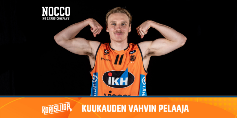 Kauhajoen Severi Kaukiainen on Korisliigan Kuukauden vahvin
