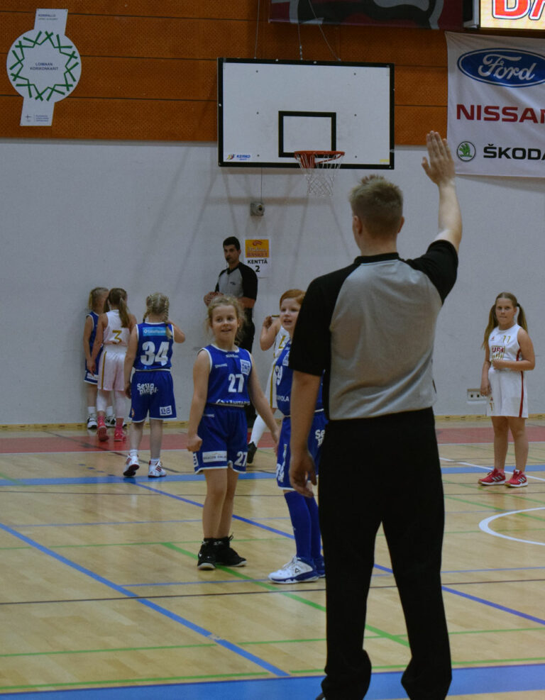 Tuomariksi Mieleinen Basketiin Loimaalle 10.-11.9.2022