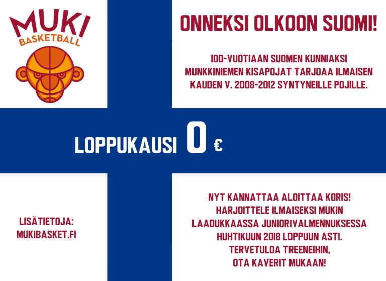 Mikroikäisille ilmainen loppukausi MuKissa