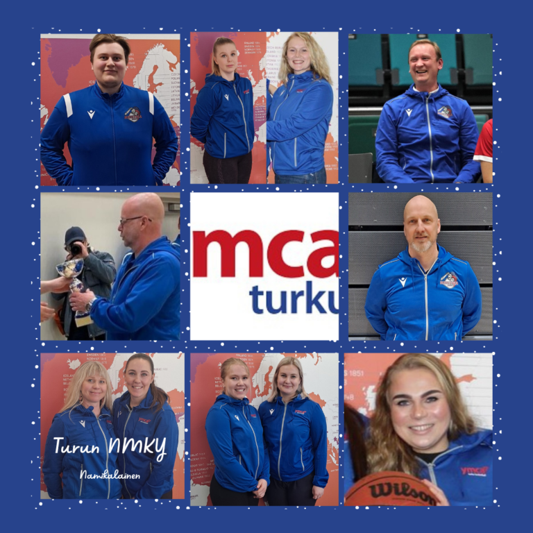 Turun NMKY – YMCA Turku vastuuvalmentajat kaudelle 2022-2023