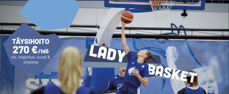 Lady Basket -korisleiri Kisakalliossa 7.–9.11.2025