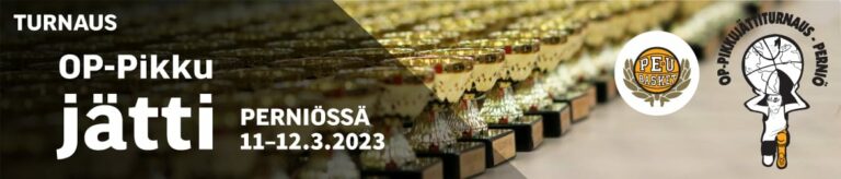 OP-Pikkujättiturnaus 2023 ilmoittautuminen on käynnissä