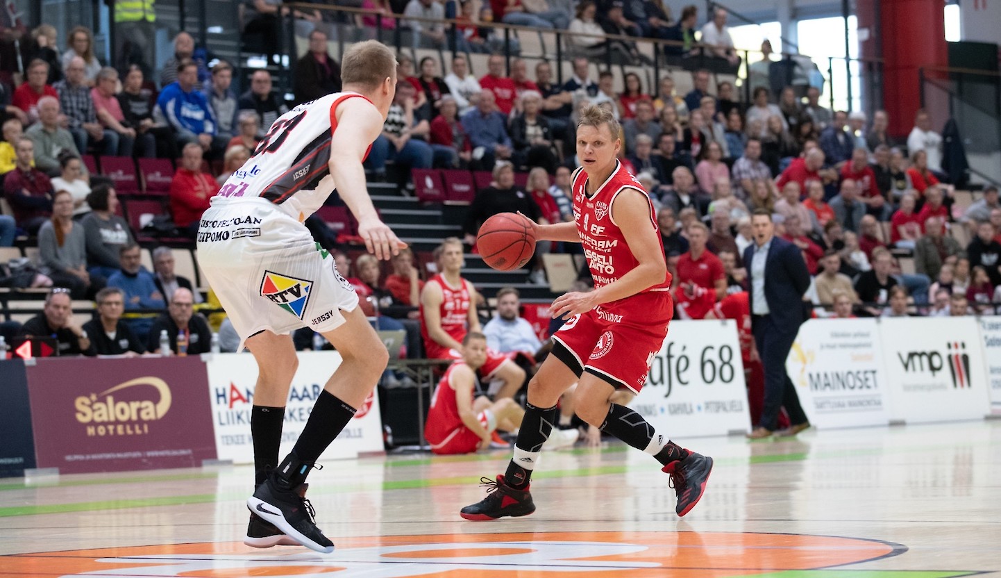 Rannikko ehti pelata tällä kaudella 23 ottelua ennen loukkaantumistaan. Kuva: Ville Vuorinen/Korisliiga