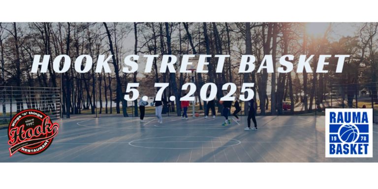 Hook Street Basket -katukoristurnaus 5. heinäkuuta Raumalla
