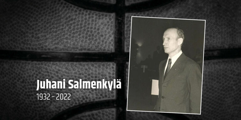 Koripalloliiton kunniajäsen Juhani Salmenkylä on poissa