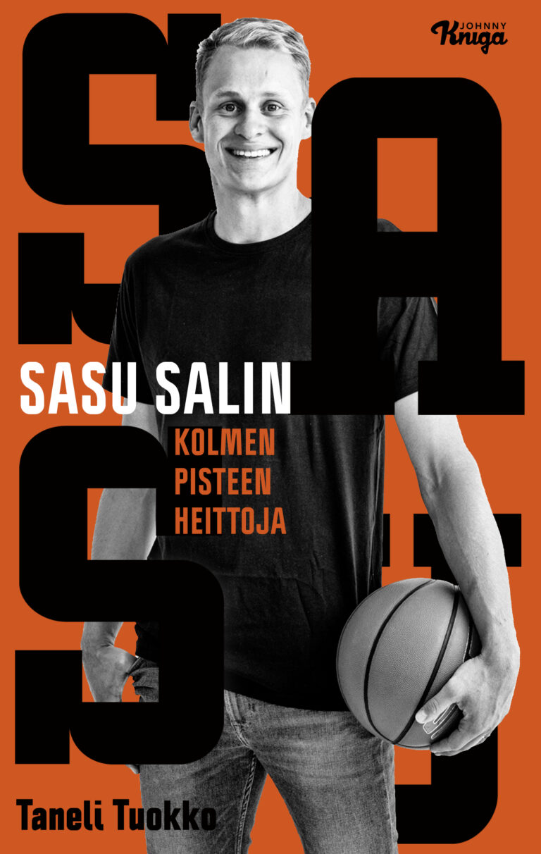 Sasu – Kolmen pisteen heittoja -kirja ilmestyy syyskuussa
