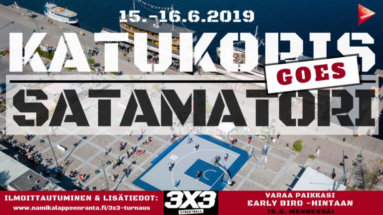 Katukoris goes Satamatori, 3×3 turnaus Lappeenrannassa 15.-16.6.