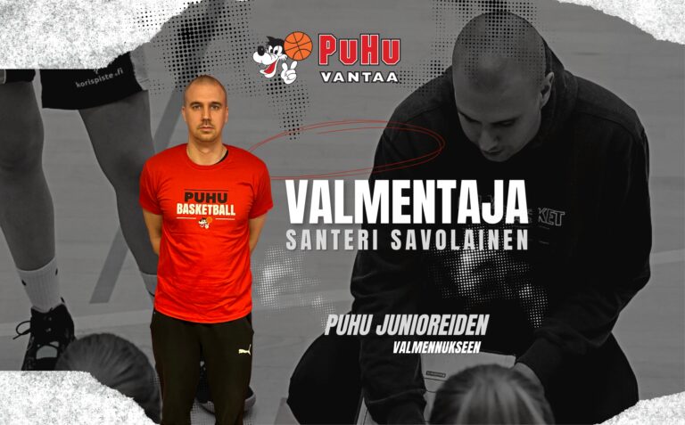 Santeri Savolainen PuHu Junioreiden valmennukseen
