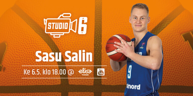 Studio 6: Sasu Salin vieraana keskiviikkona klo 18.00 – katso lähetys tästä!